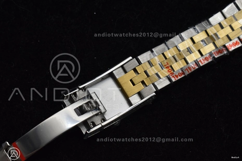 Gold Best Roman 41mm Diamond Version TWD 2 Dial DateJust Yellow Tone 0326